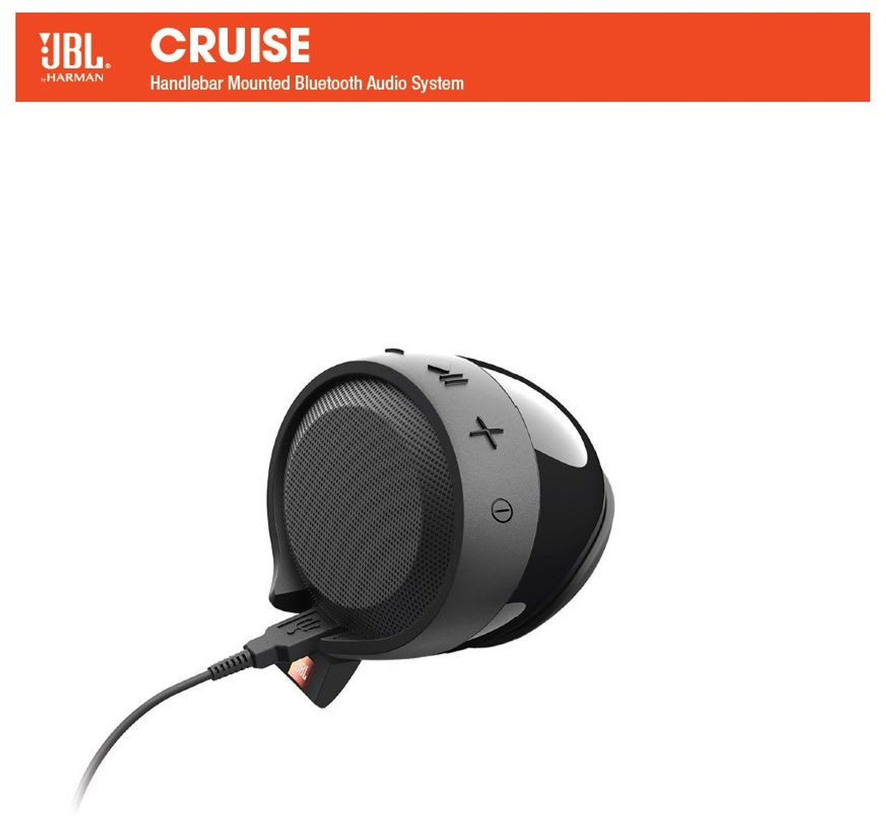 JBL Cruise Handlebar Mounted Bluetooth Audio System - MotoMummy